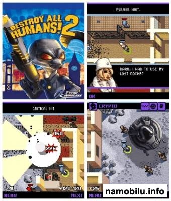 Destroy All Humans 2 - Mobile Java Games
