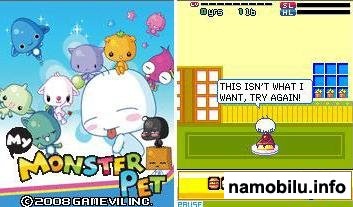 My Monster Pet - Mobile Java Games