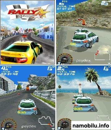 Rally Stars 3D - Mobile Java Games