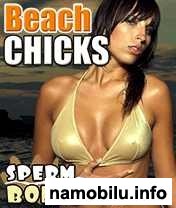 Sperm Bomb Beach Chicks - Mobile Java Games